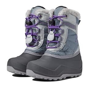 Kamik Kids Maxx Winter Boots US 6 EU 38 Gray Waterproof GUC